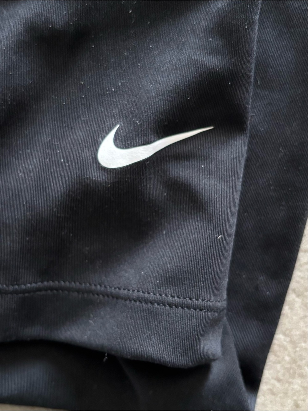 NWT Nike One Tight Fit Mid Rise Capri Length Leggings Sz L Large Athleisure - Picture 5 of 13